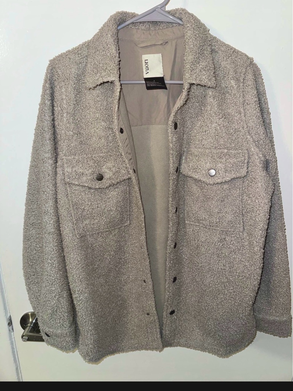 Vuori sycamore shirt jacket size S